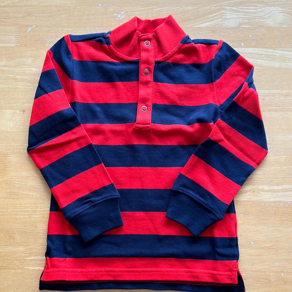 Janie and Jack Striped Rugby Shirt
